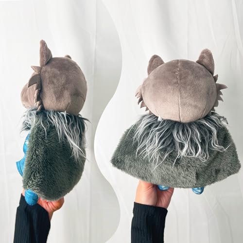 Liokoon Blaidd Werewolf Figure Ring Merch Wolf Doll Plush Stuffed Dress Up Wolf Man Toy Gift 9'' Aged 15+